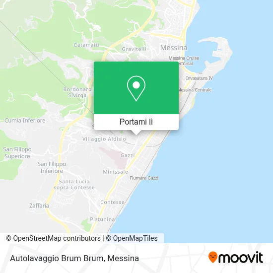 Mappa Autolavaggio Brum Brum