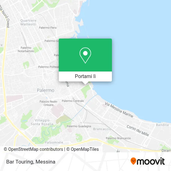Mappa Bar Touring