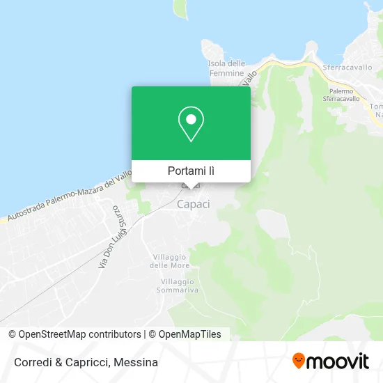 Mappa Corredi & Capricci