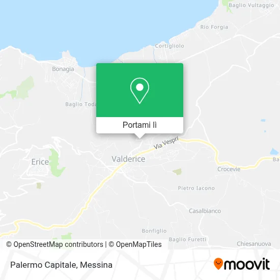 Mappa Palermo Capitale