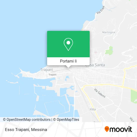Mappa Esso Trapani