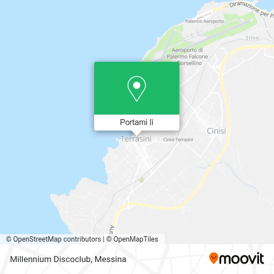 Mappa Millennium Discoclub