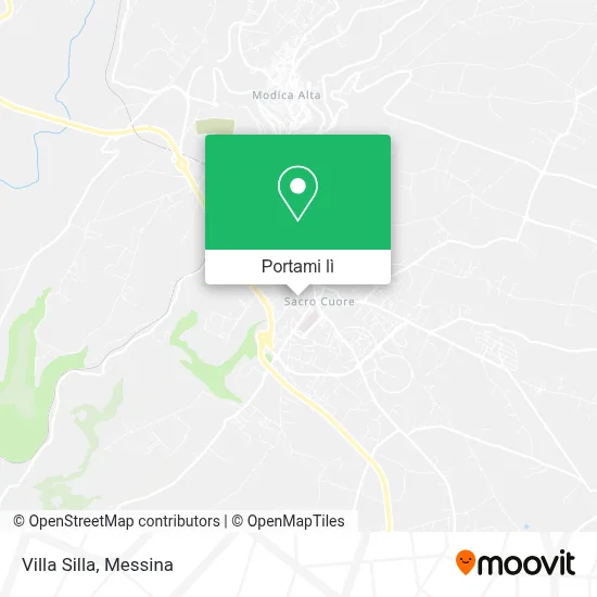 Mappa Villa Silla