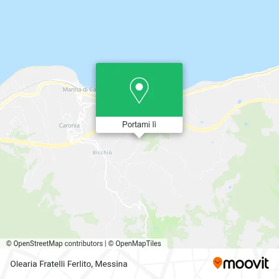 Mappa Olearia Fratelli Ferlito