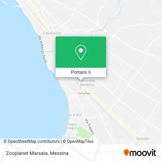 Mappa Zooplanet Marsala