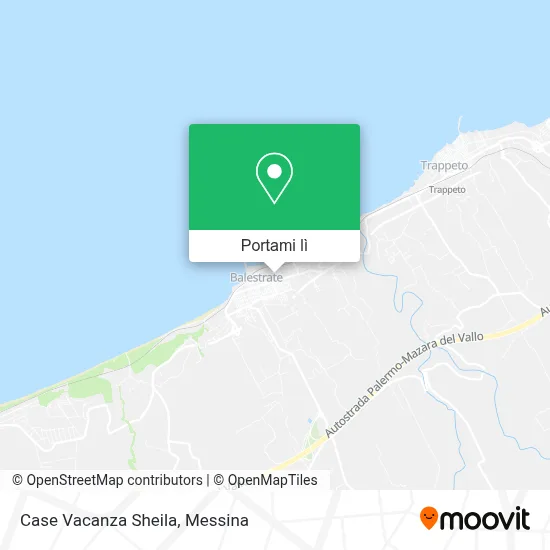 Mappa Case Vacanza Sheila