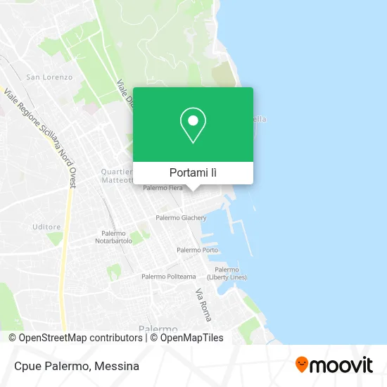 Mappa Cpue Palermo