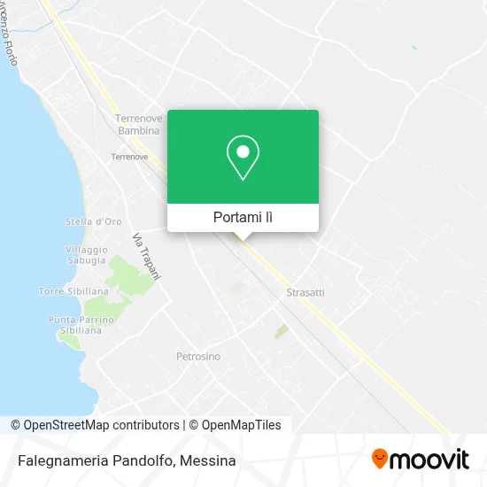 Mappa Falegnameria Pandolfo