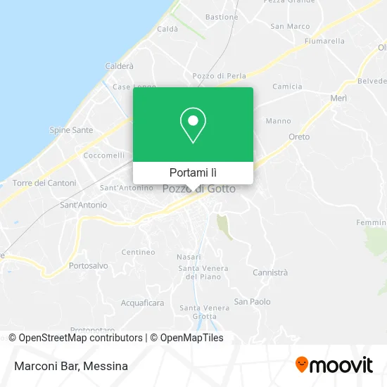 Mappa Marconi Bar