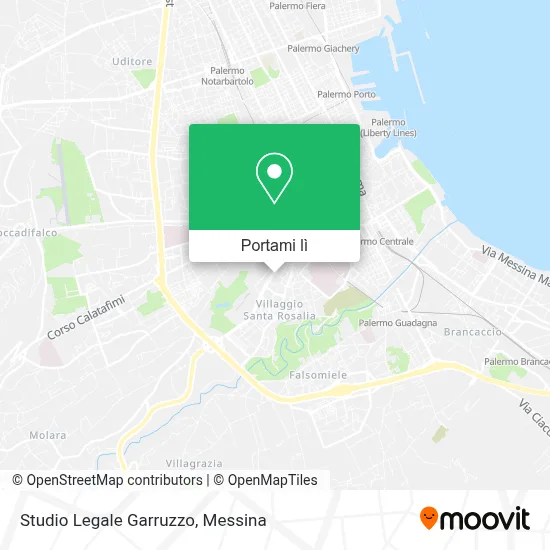 Mappa Studio Legale Garruzzo