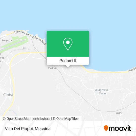 Mappa Villa Dei Pioppi