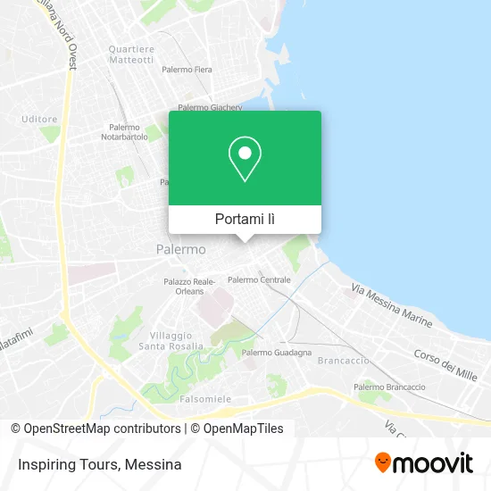 Mappa Inspiring Tours