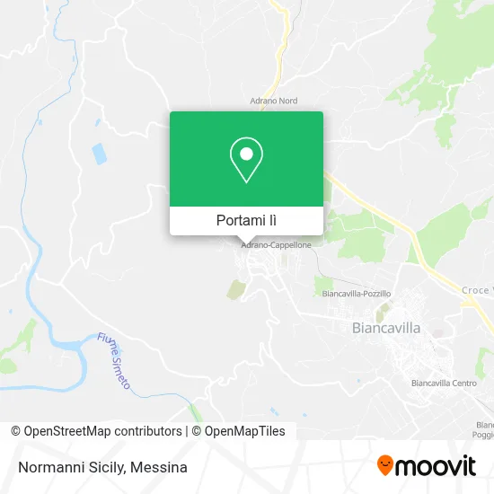 Mappa Normanni Sicily