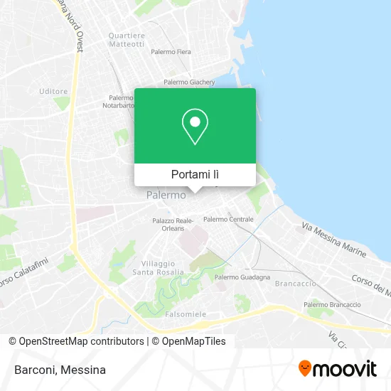 Mappa Barconi