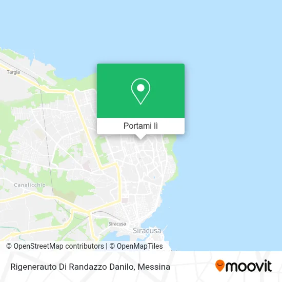 Mappa Rigenerauto Di Randazzo Danilo