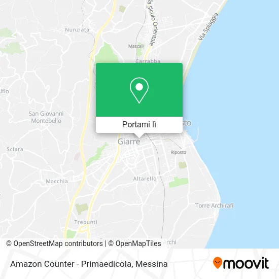 Mappa Amazon Counter - Primaedicola