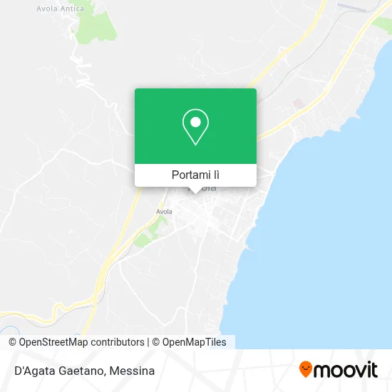 Mappa D'Agata Gaetano