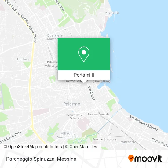 Mappa Parcheggio Spinuzza