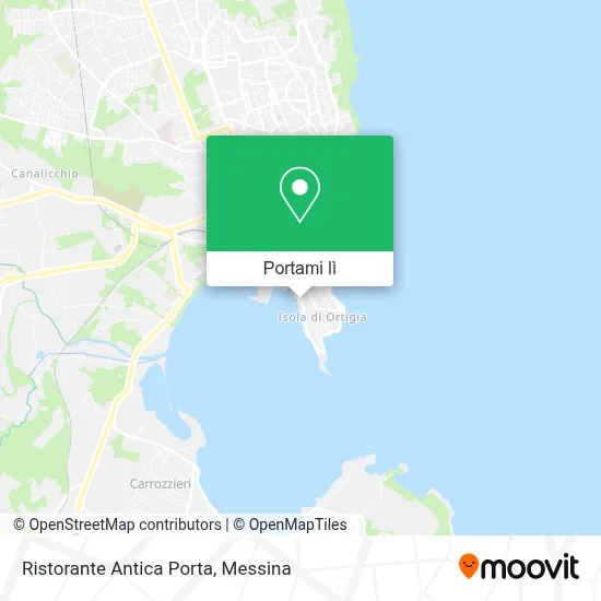 Mappa Ristorante Antica Porta