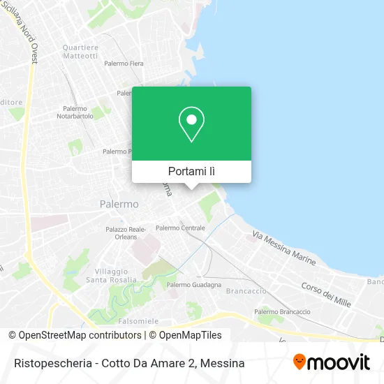 Mappa Ristopescheria - Cotto Da Amare 2