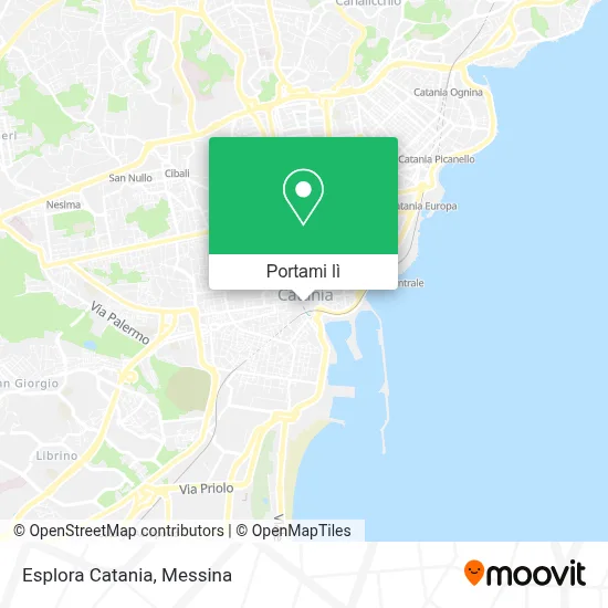 Mappa Esplora Catania