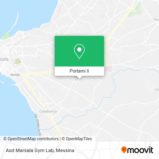Mappa Asd Marsala Gym Lab