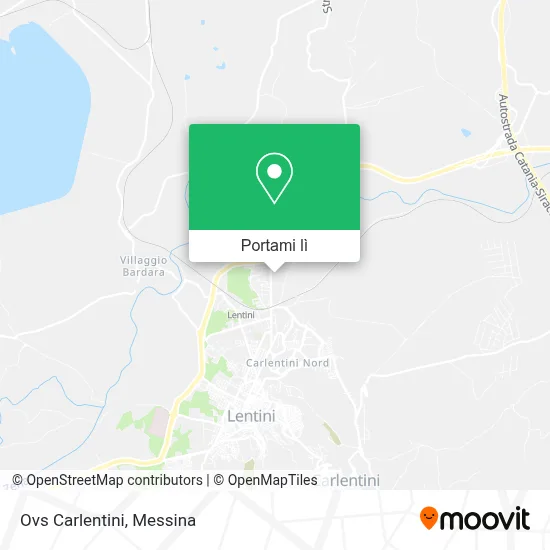 Mappa Ovs Carlentini