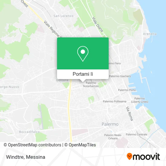 Mappa Windtre
