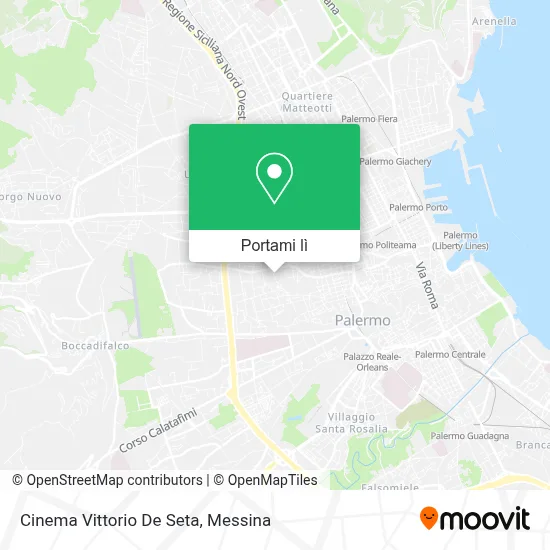 Mappa Cinema Vittorio De Seta