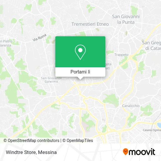 Mappa Windtre Store