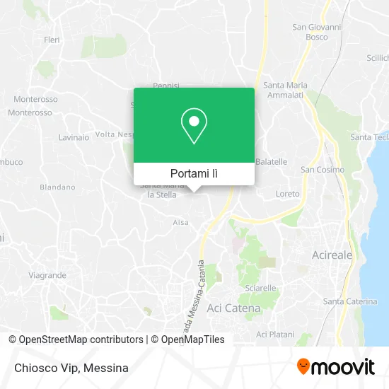 Mappa Chiosco Vip