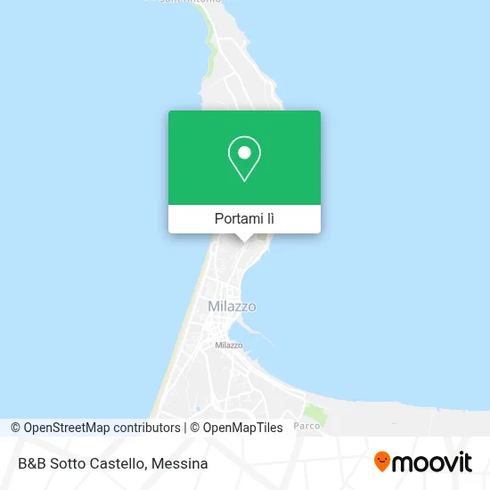 Mappa B&B Sotto Castello