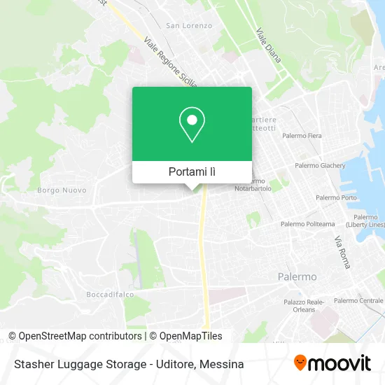 Mappa Stasher Luggage Storage - Uditore