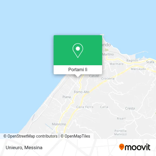 Mappa Unieuro