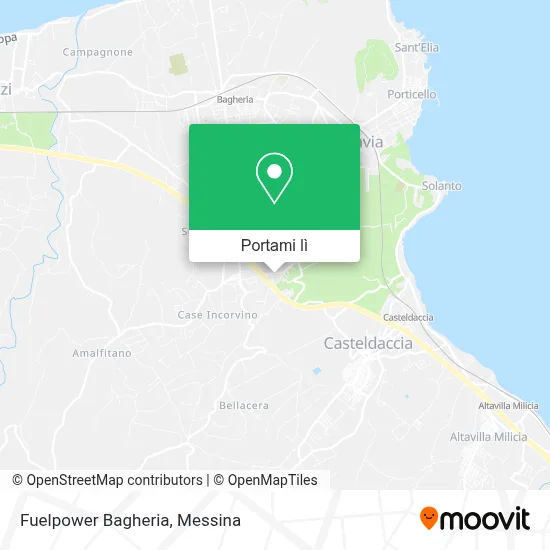 Mappa Fuelpower Bagheria