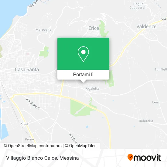 Mappa Villaggio Bianco Calce