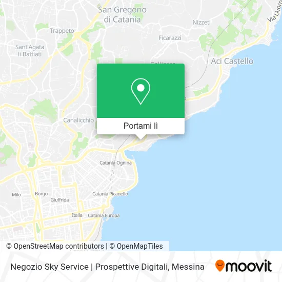 Mappa Negozio Sky Service | Prospettive Digitali