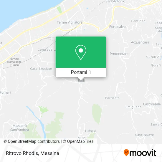 Mappa Ritrovo Rhodis