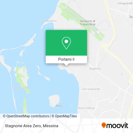 Mappa Stagnone Area Zero