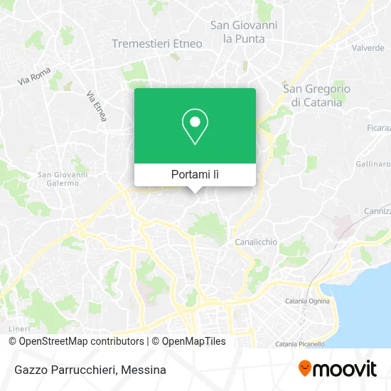 Mappa Gazzo Parrucchieri