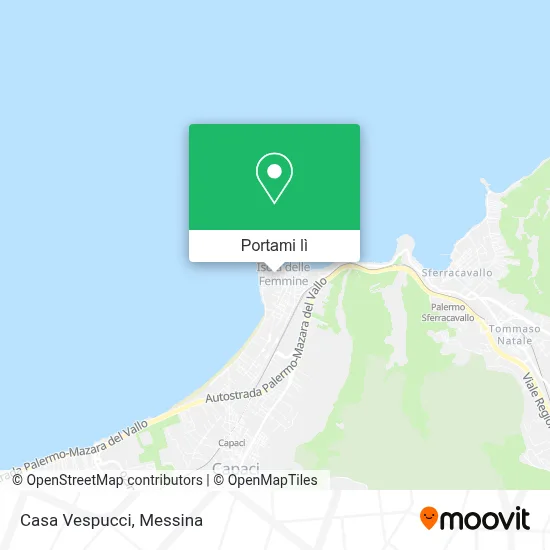 Mappa Casa Vespucci