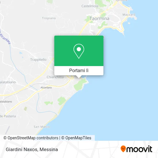 Mappa Giardini Naxos