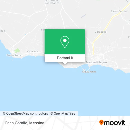 Mappa Casa Corallo