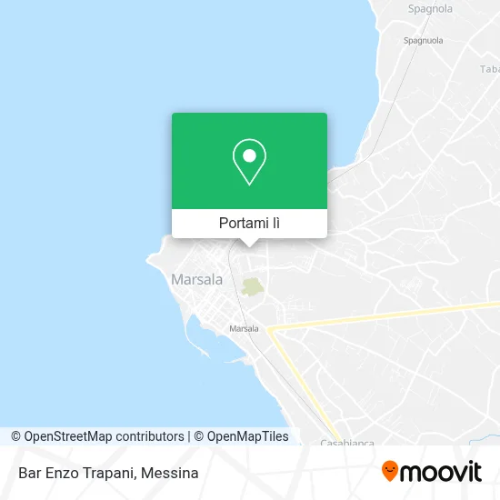 Mappa Bar Enzo Trapani