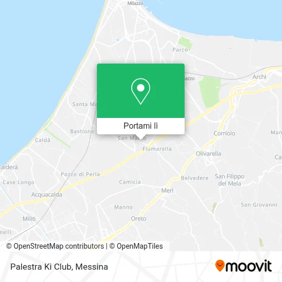 Mappa Palestra Ki Club