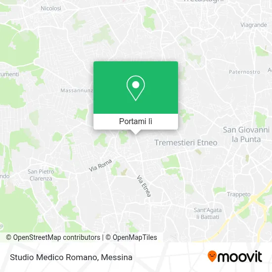 Mappa Studio Medico Romano
