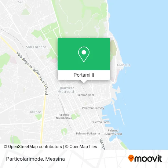 Mappa Particolarimode