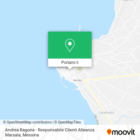 Mappa Andrea Ragona - Responsabile Clienti Alleanza Marsala