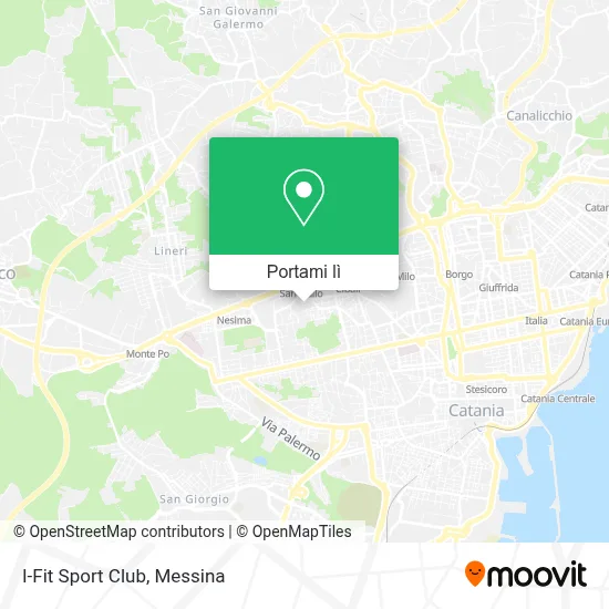 Mappa I-Fit Sport Club