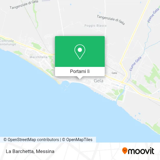 Mappa La Barchetta